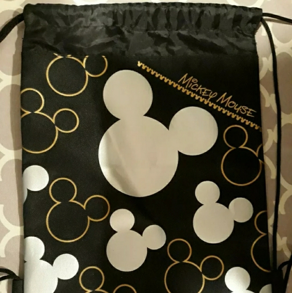 Disney Mickey Millenial Drawstring Backpack - image 1